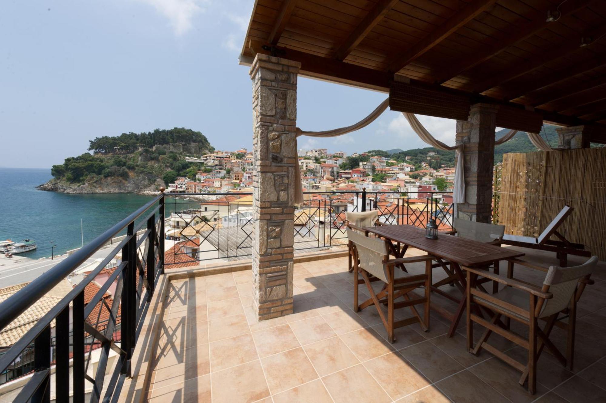 Petros Penthouse Apartment Parga Exterior photo